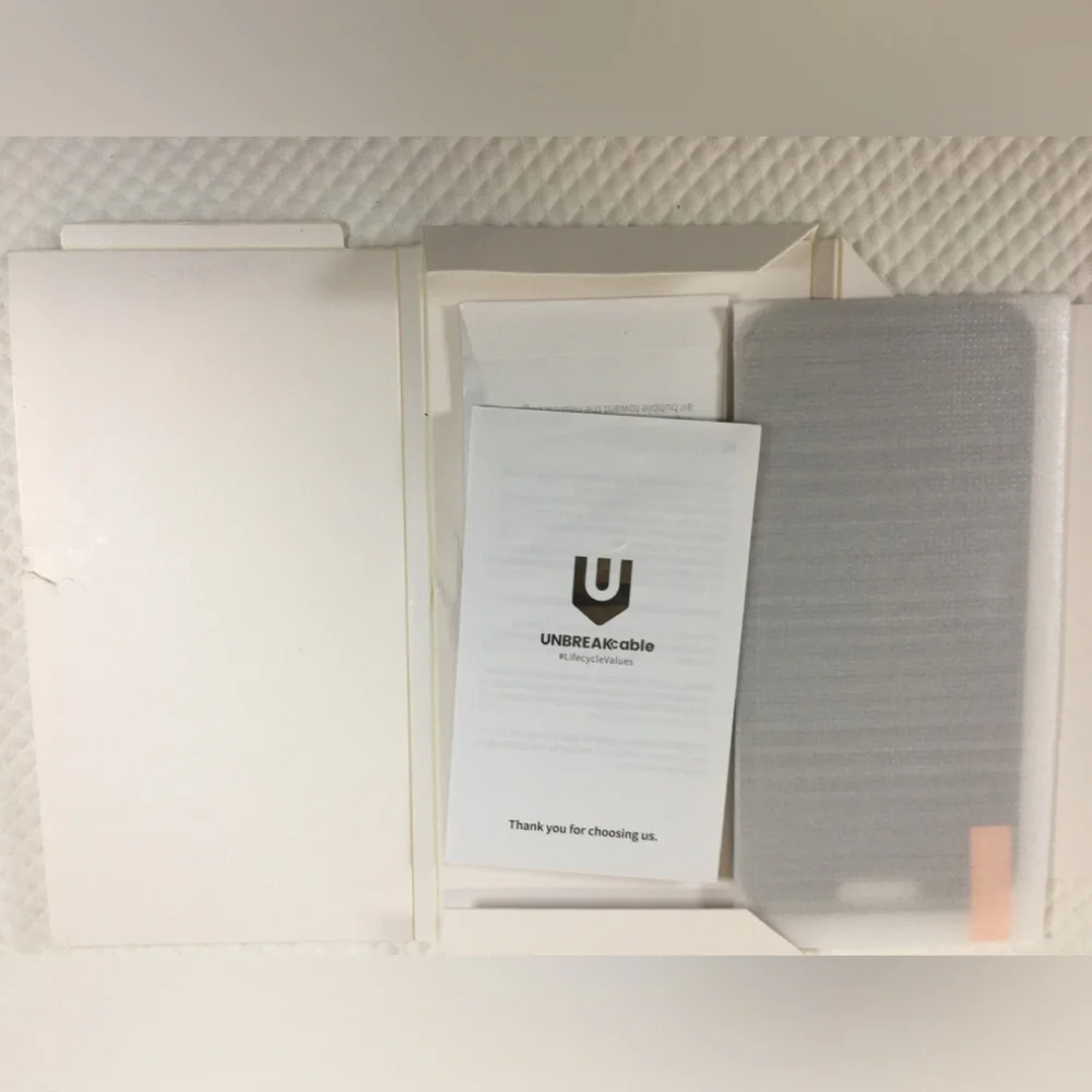 Unbreakcable Screen protector iPhone 14, Iphone 15, 6.1” (Open but never used)